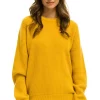 Sweatshirts | Aviator Nation VINTAGE CABIN UNISEX CASHMERE SWEATER - GOLD
