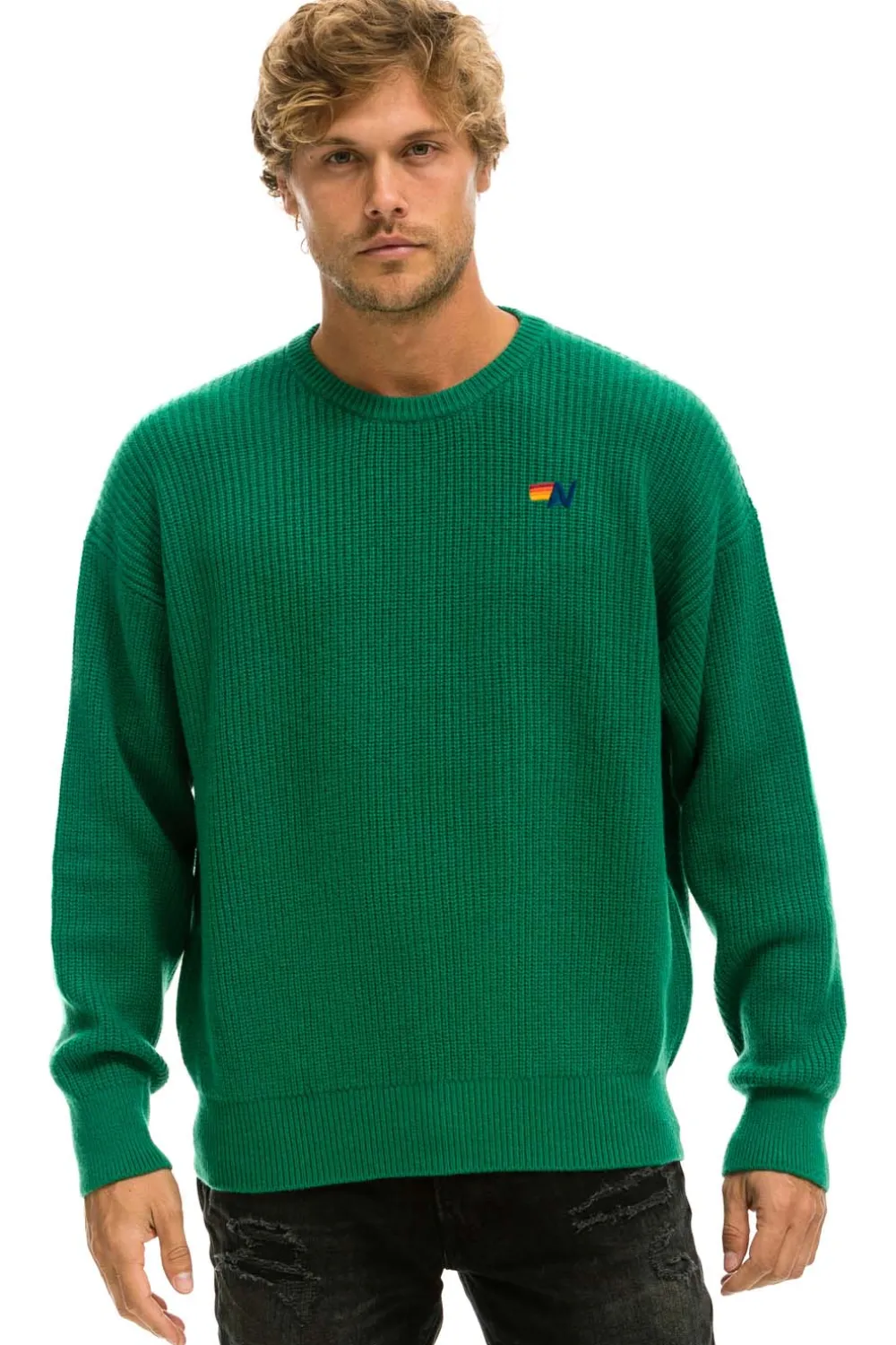 Sweatshirts | Aviator Nation VINTAGE CABIN UNISEX CASHMERE SWEATER - AMAZON