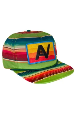 Trucker Hats | Trucker Hats | Aviator Nation VINTAGE LOGO TWILL LOW-RISE TULUM TRUCKER HAT - JUNGLE GREEN JUNGLEGREEN