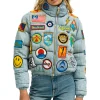 Denim | Denim | Aviator Nation PATCH DENIM APRES PUFFER JACKET - VINTAGE