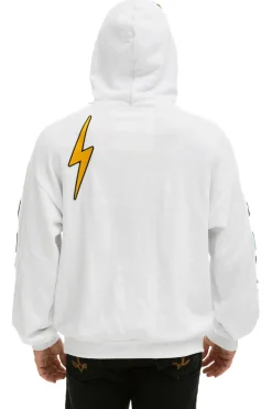 Hoodies | Hoodies | Aviator Nation VINTAGE PATCH RELAXED PULLOVER HOODIE- WHITE {{threshold-message}}