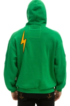 Hoodies | Hoodies | Aviator Nation VINTAGE PATCH RELAXED PULLOVER HOODIE- KELLY GREEN {{threshold-message}}