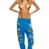 Sweatpants | Aviator Nation VINTAGE PATCH SWEATPANTS - OCEAN