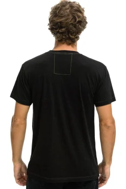 Tees | Collab Merchandise | Aviator Nation WILL FERRELL 2023 CREW TEE - BLACK