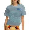 Collab Merchandise | Collab Merchandise | Aviator Nation WINDY CITY SMOKEOUT 2023 BOYFRIEND TEE - TIE DYE HEATHER BLUE TIEDYEHEATHERBLUE