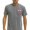 Tees | Collab Merchandise | Aviator Nation WINDY CITY SMOKEOUT 2023 TEE - HEATHER GREY HEATHERGREY