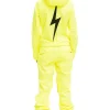 Powder Suits | Aviator Nation WOMEN'S 3 LAYER BOLT POWDER SUIT - NEON YELLOW NEONYELLOW