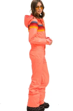 Powder Suits | Aviator Nation WOMEN'S 3 LAYER POWDER SUIT - NEON FLAMINGO NEONFLAMINGO