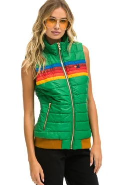Vests | Aviator Nation WOMEN'S 5 STRIPE VEST - AMAZON
