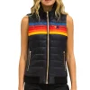 Vests | Aviator Nation WOMEN'S 5 STRIPE VEST - BLACK
